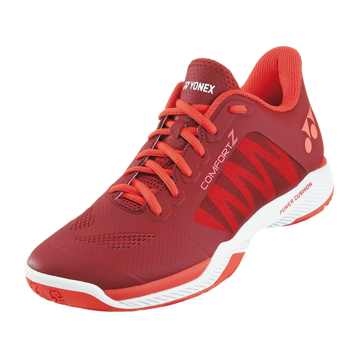 Yonex Power Cushion Comfort Z3 Indoor Court Shoes in Dark Red