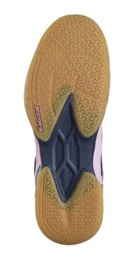 Babolat Shadow Team Women's Badminton Shoes In Black/Peony