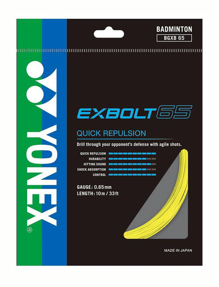 Yonex Exbolt 65 Badminton String Set