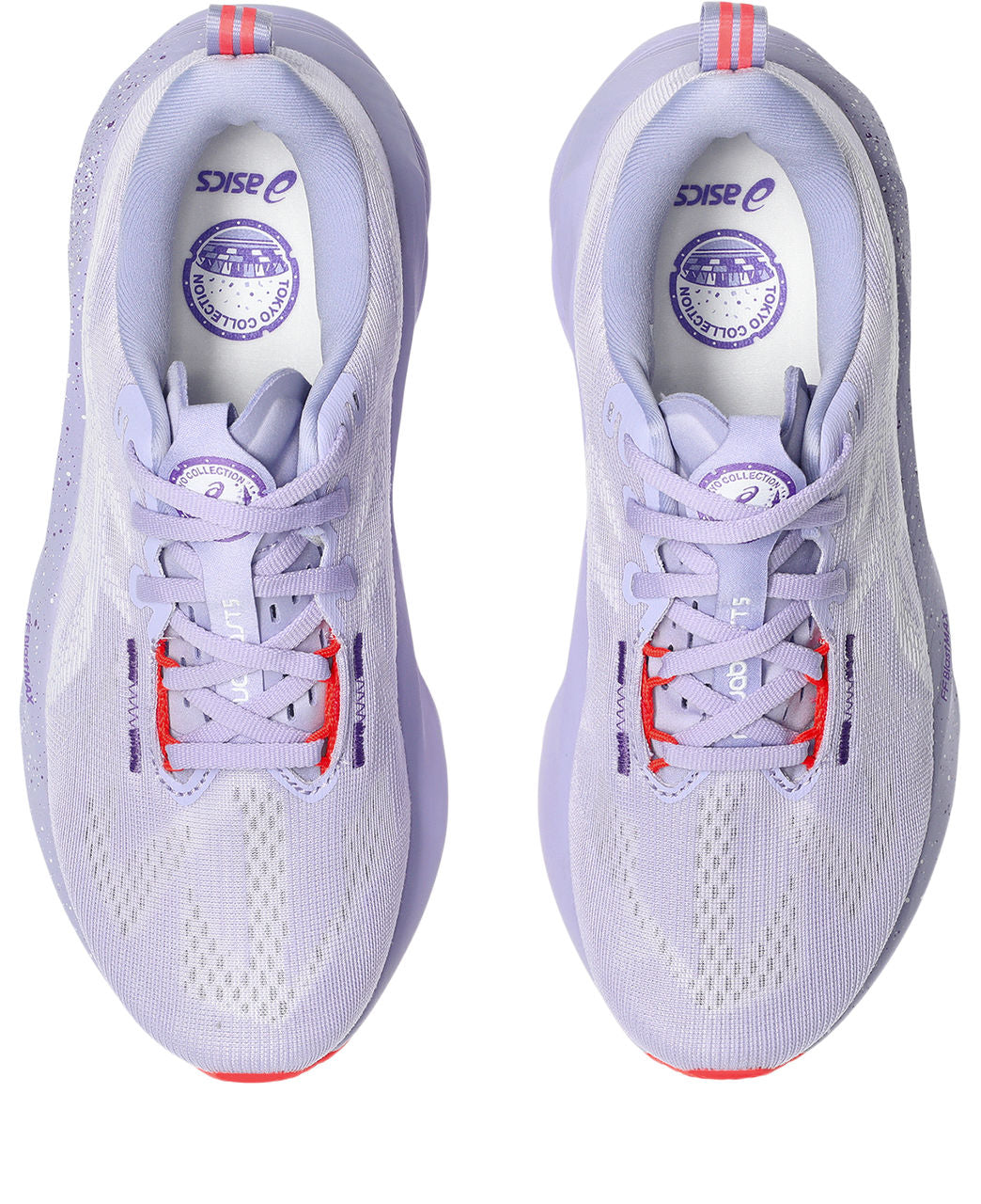 Asics Women's Novablast 5 Tokyo Running Shoes in Vapor/Edo Purple
