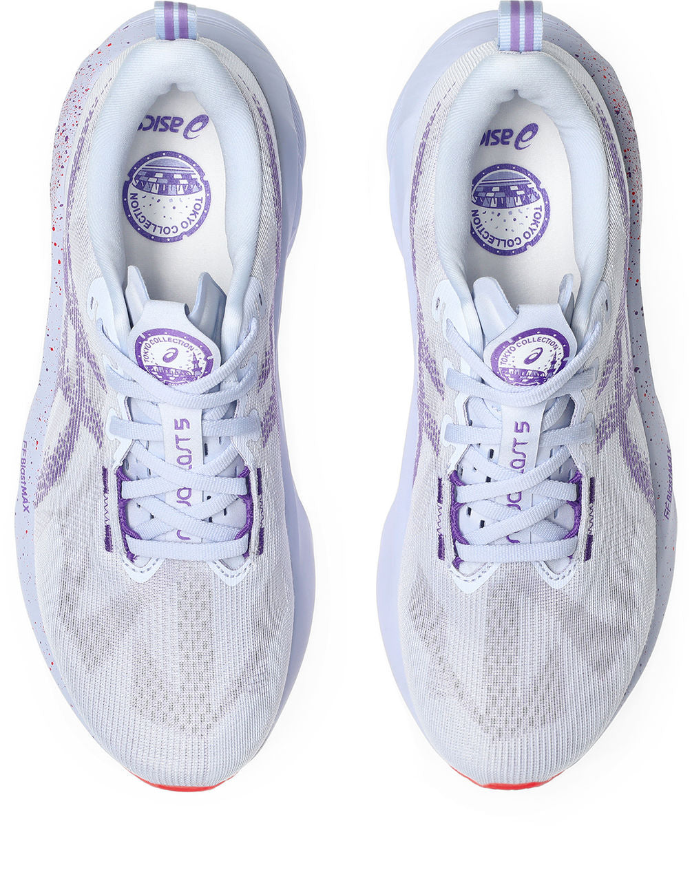 Asics Men's Novablast 5 Tokyo Running Shoes in Blue Fade/Edo Purple