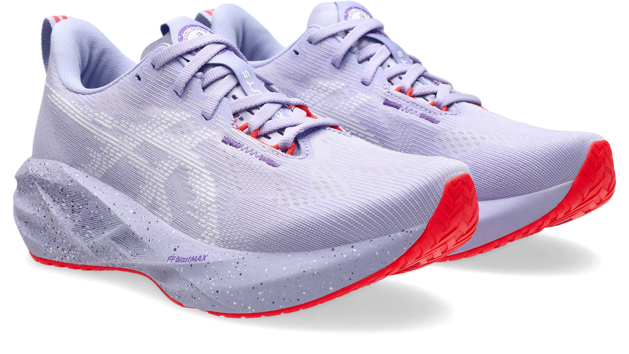 Asics Women's Novablast 5 Tokyo Running Shoes in Vapor/Edo Purple