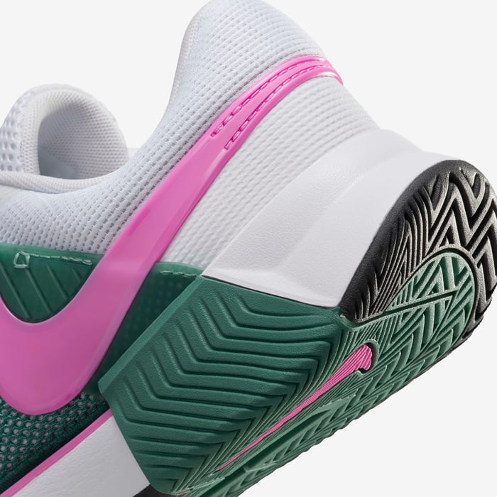 Nike Women's Zoom GP Challenge 1 Shoes in White/Playful Pink-Bicoastal-Black