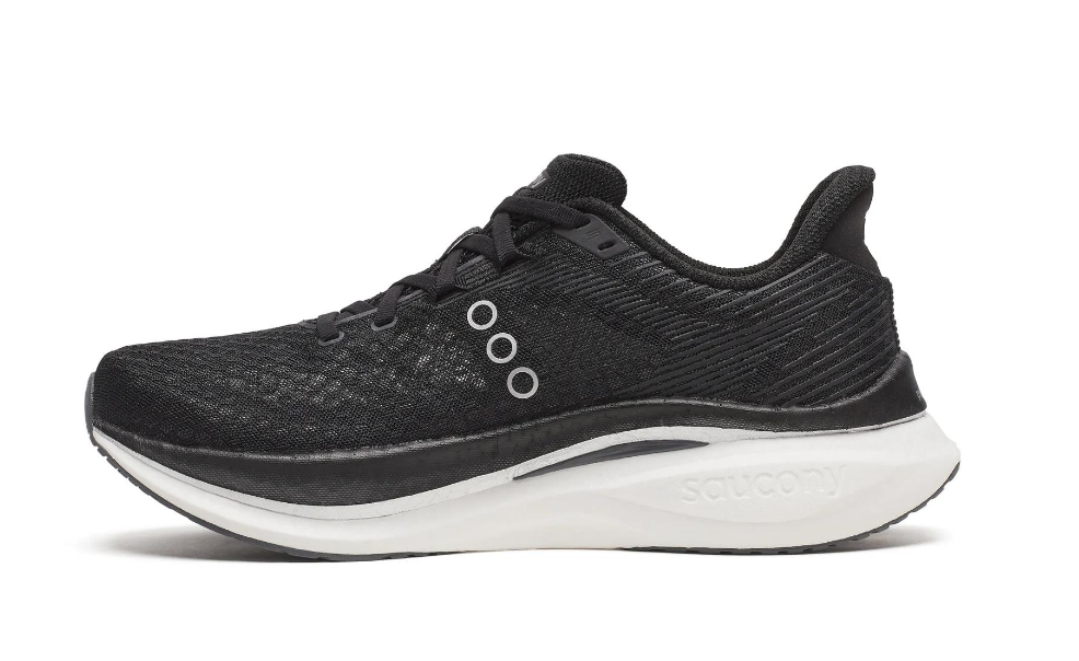 Saucony Men's Endorphin Speed 5 Running Shoes in Black/White