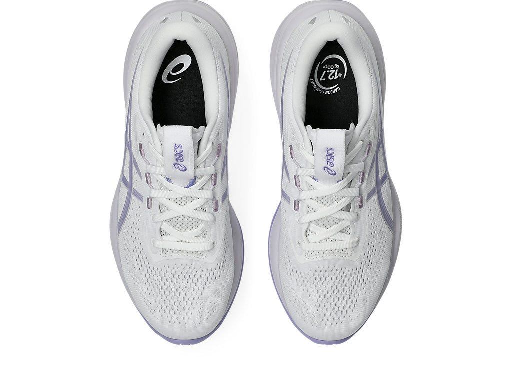 Asics Women's GEL-CUMULUS 28 Wide (D) Running Shoes in White/Bluebell