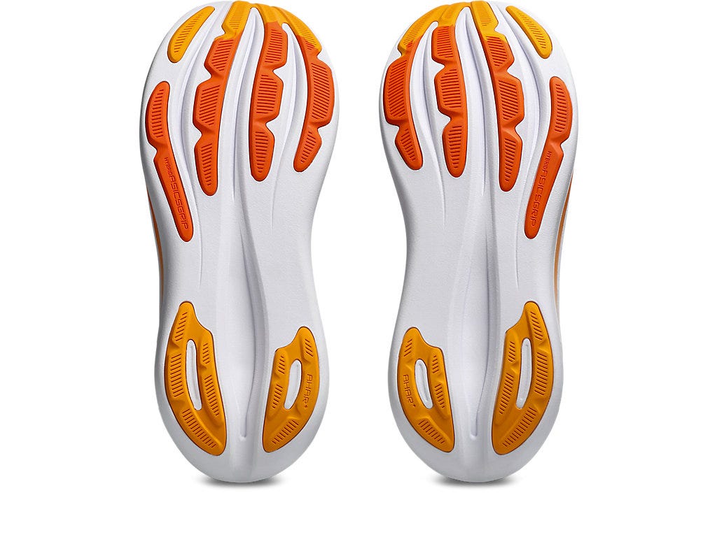 Asics Men's GEL-NIMBUS 28 Wide (2E) Running Shoes in Twilight Blue/Anzu