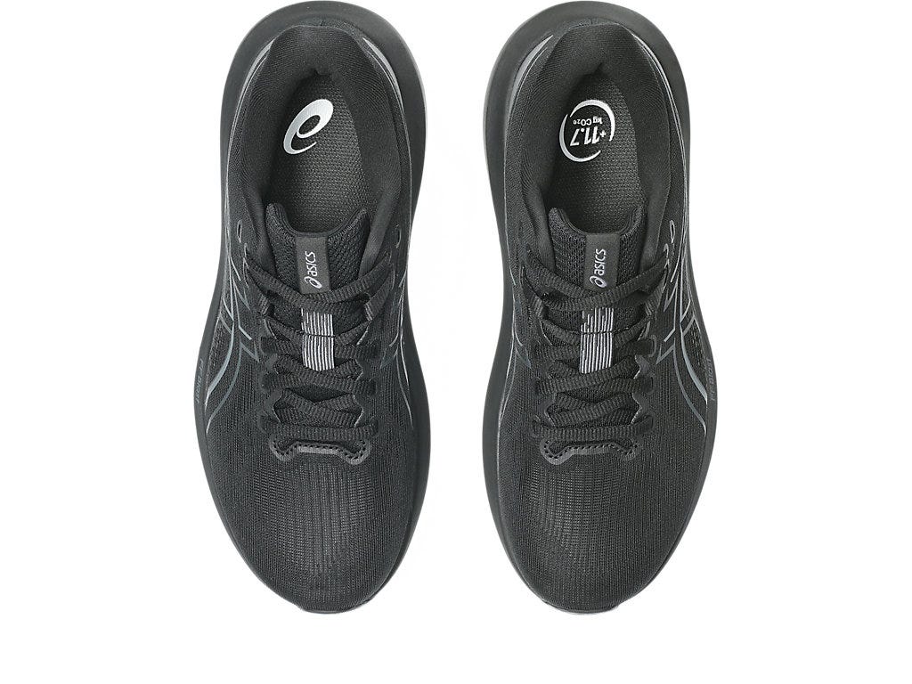 Asics Women's GT-1000 15 Wide (D) Running Shoes in Black/Black