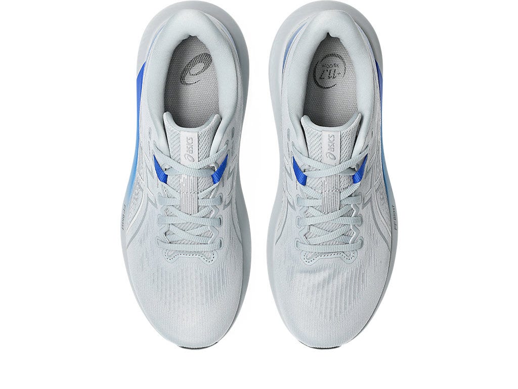Asics Men's GT-1000 15 Running Shoes in Piedmont Grey/Neon Blue