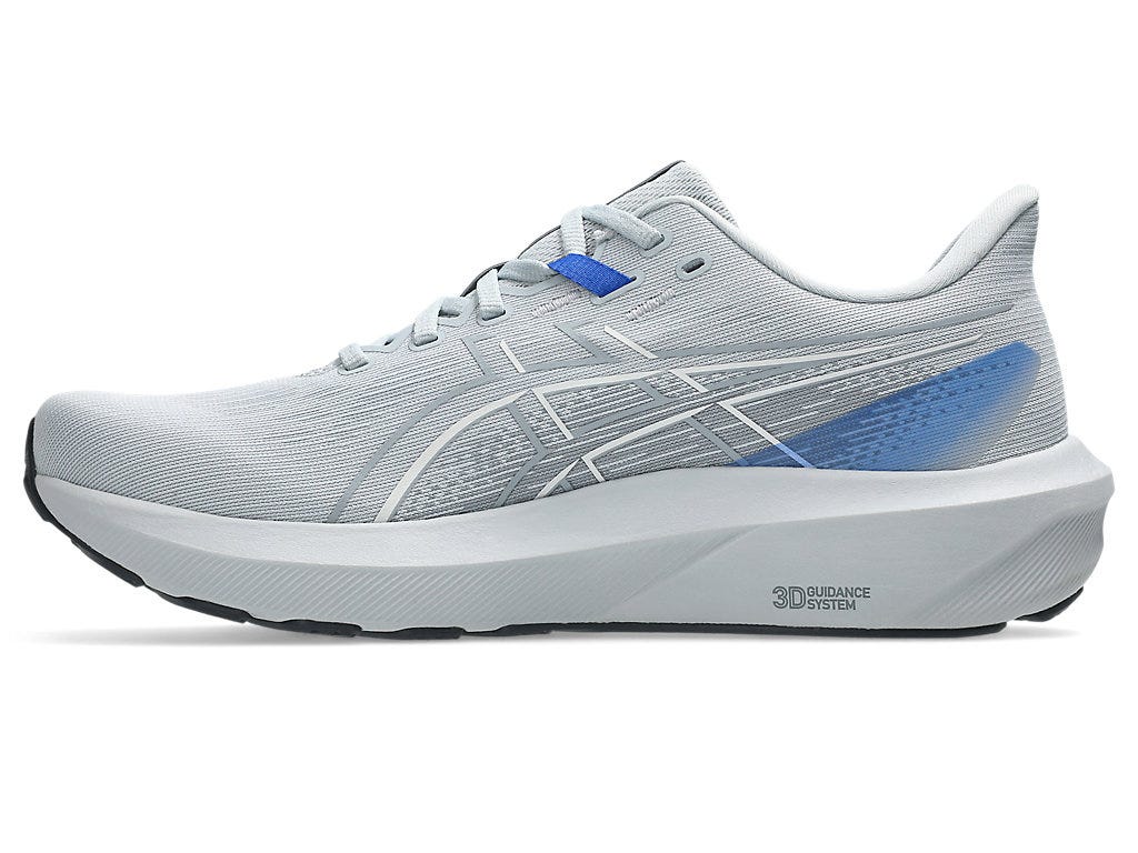 Asics Men's GT-1000 15 Running Shoes in Piedmont Grey/Neon Blue