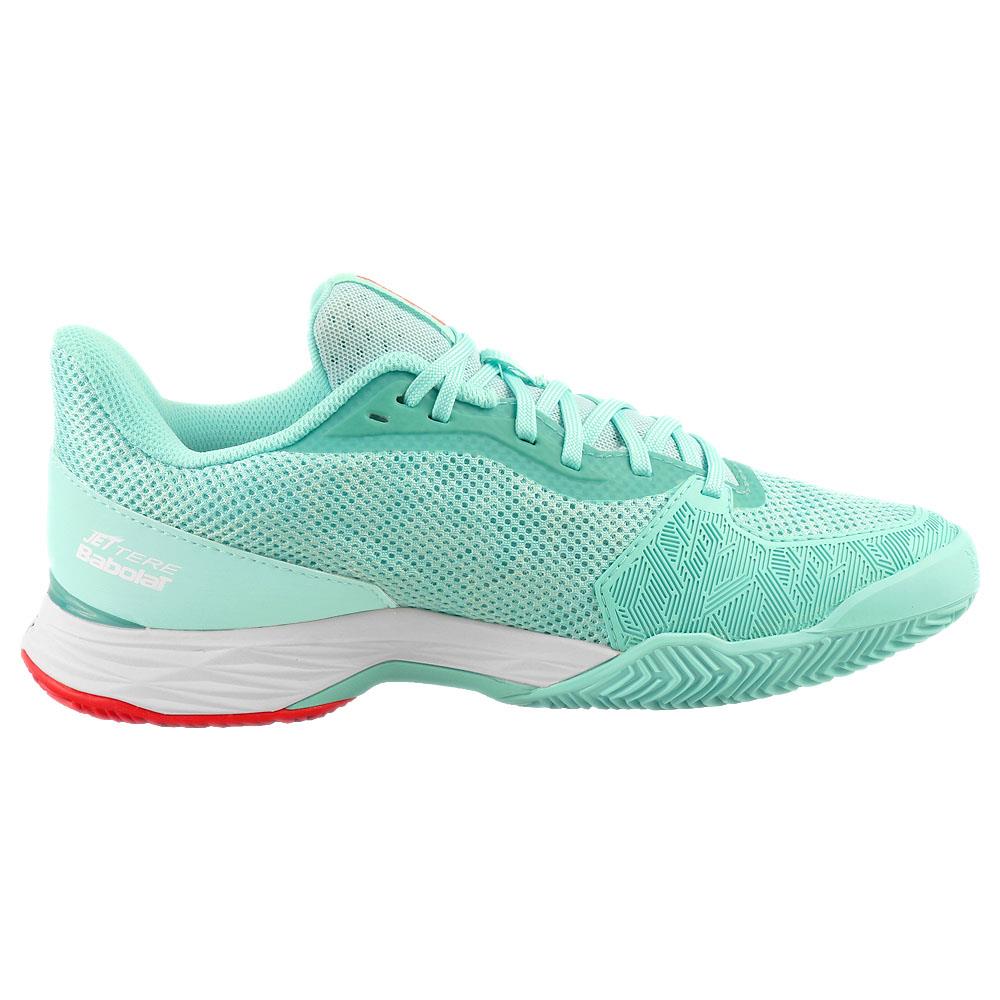 Babolat Women's Jet Tere Clay Tennis Shoes in Yucca/White