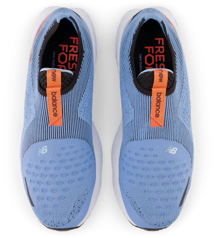 New Balance Men's Fresh Foam X 1080 UNLACED Running Shoes in BLUE