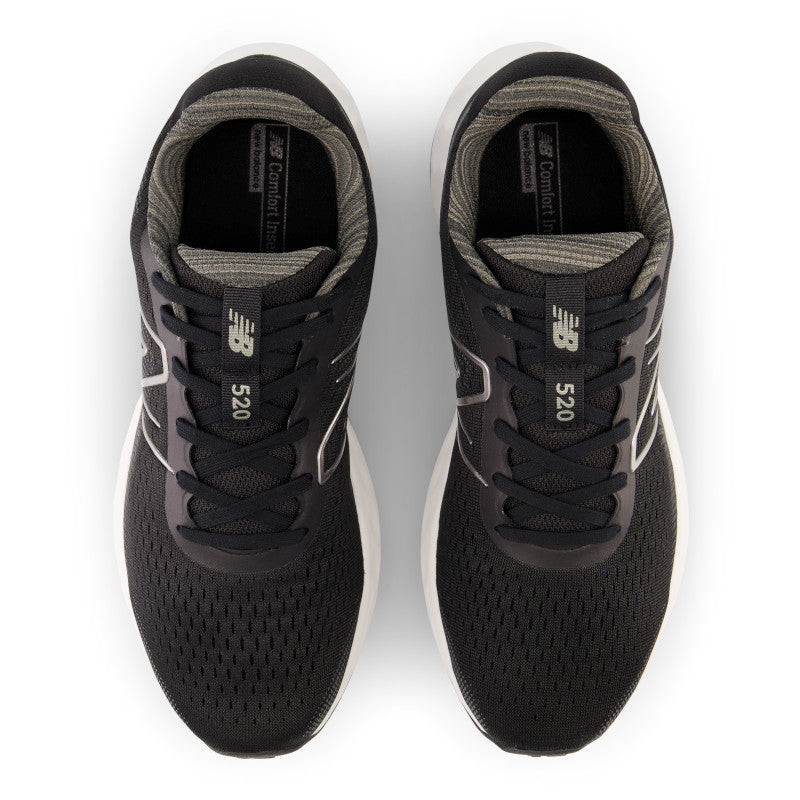 New Balance Men's 520 V8 Running Shoes in BLACK