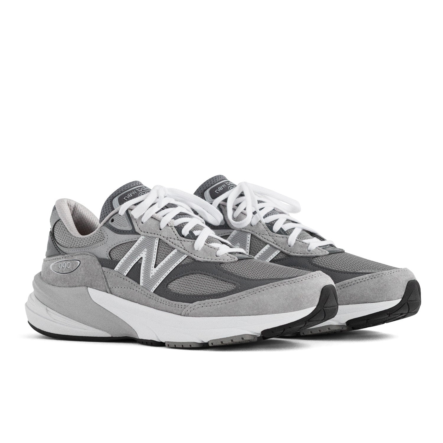 New Balance Men's Made in USA 990v6 Sport Lifestyle Shoes in Grey