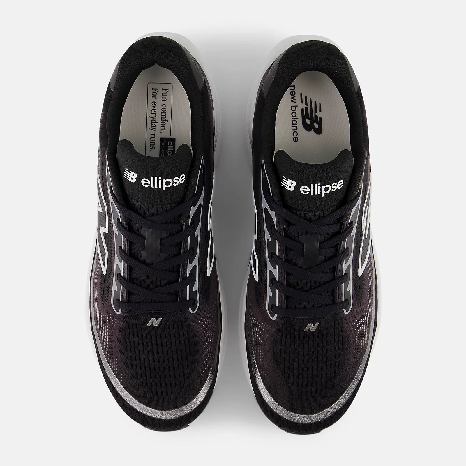 New Balance Men's Ellipse Running Shoes in Faded Black