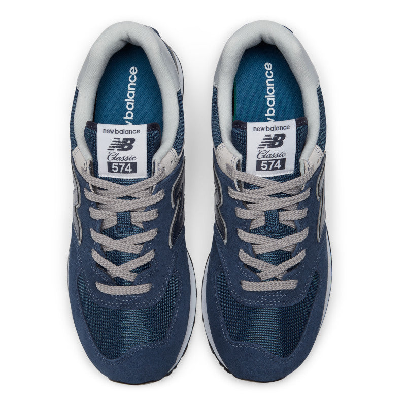 New Balance Men's 574 Core Sport Lifestyle Shoes in Navy