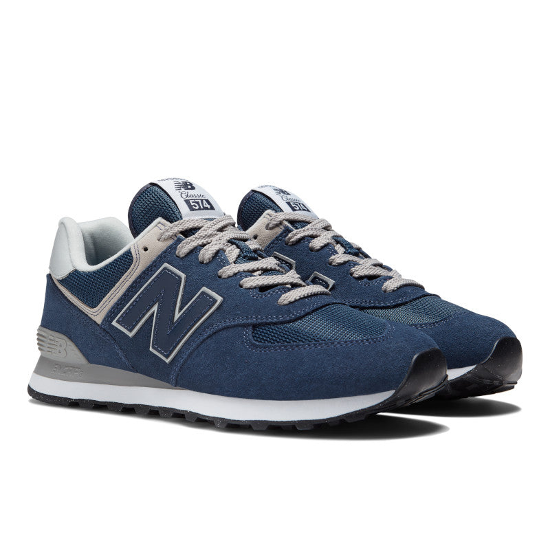 New Balance Men's 574 Core Sport Lifestyle Shoes in Navy
