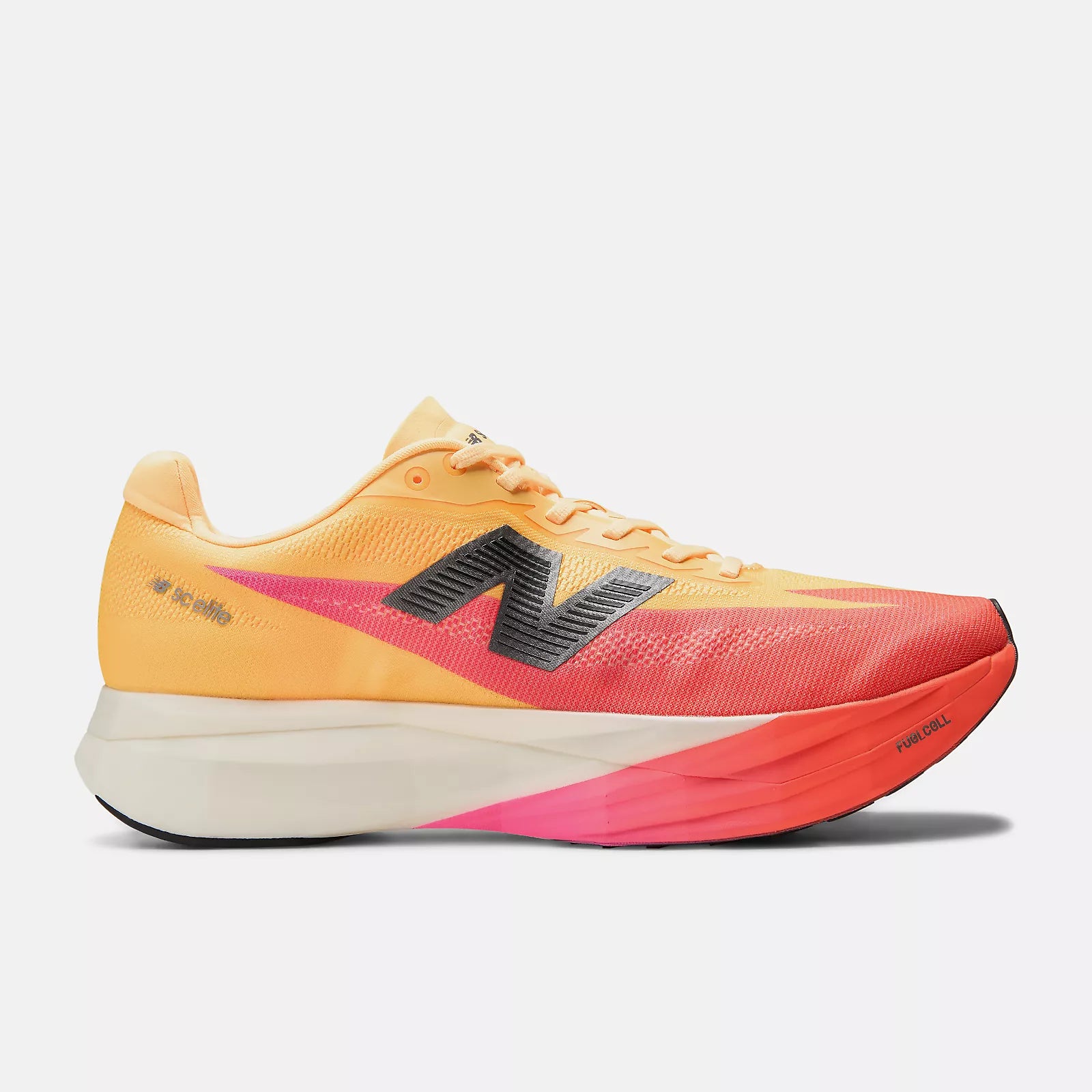 New Balance Men's FuelCell SuperComp Elite v5 Running Shoes in Tangerine Heat