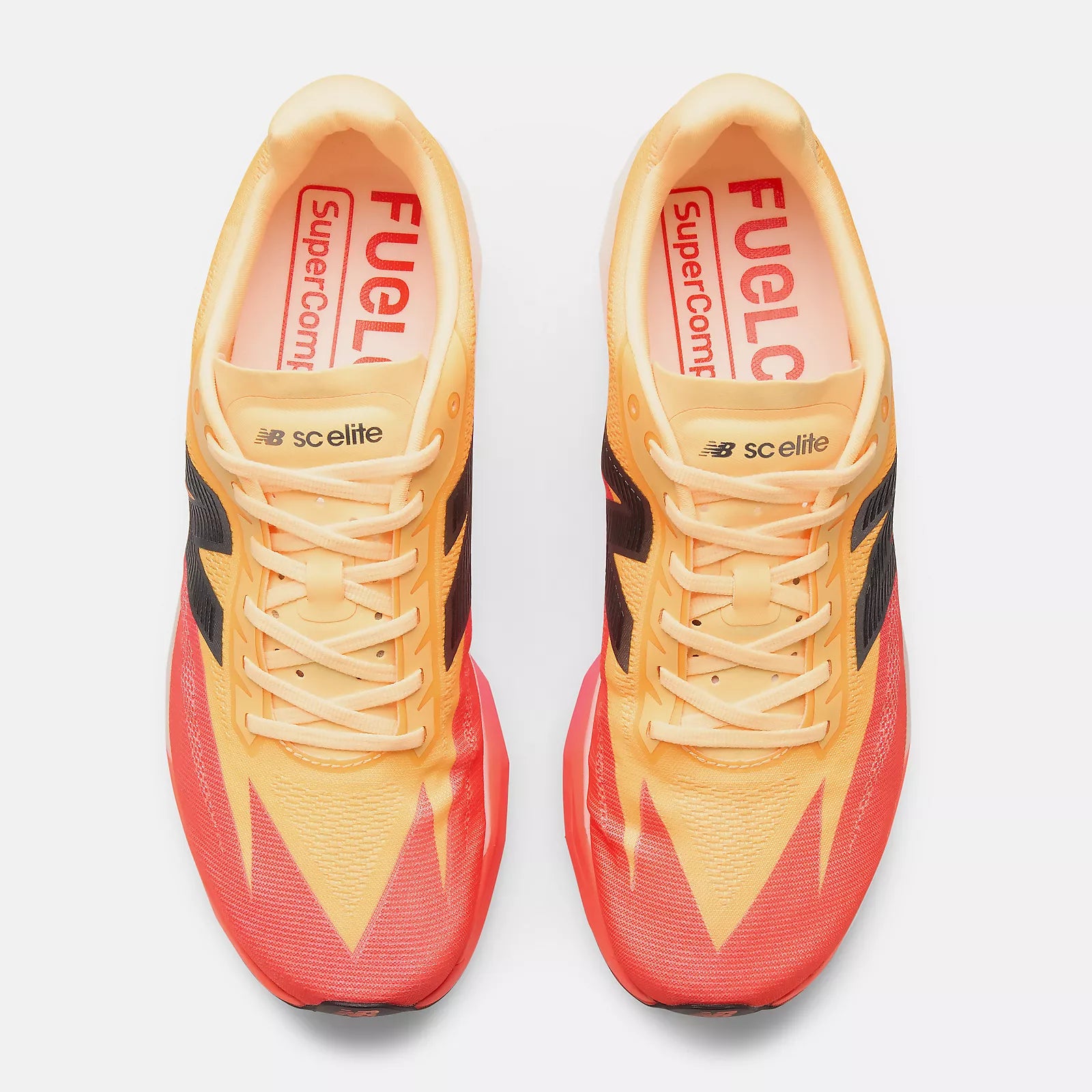 New Balance Men's FuelCell SuperComp Elite v5 Running Shoes in Tangerine Heat