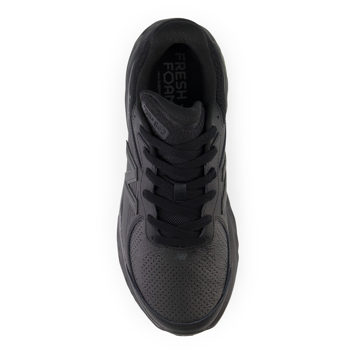 New Balance Men's Fresh Foam X 840F Slip Resistant Walking Shoes in BLACK