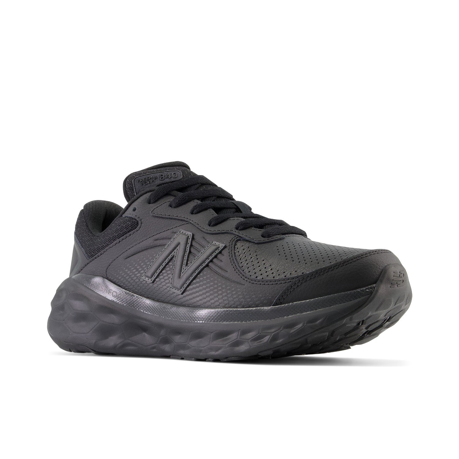 New Balance Men's Fresh Foam X 840F Slip Resistant Walking Shoes in BLACK