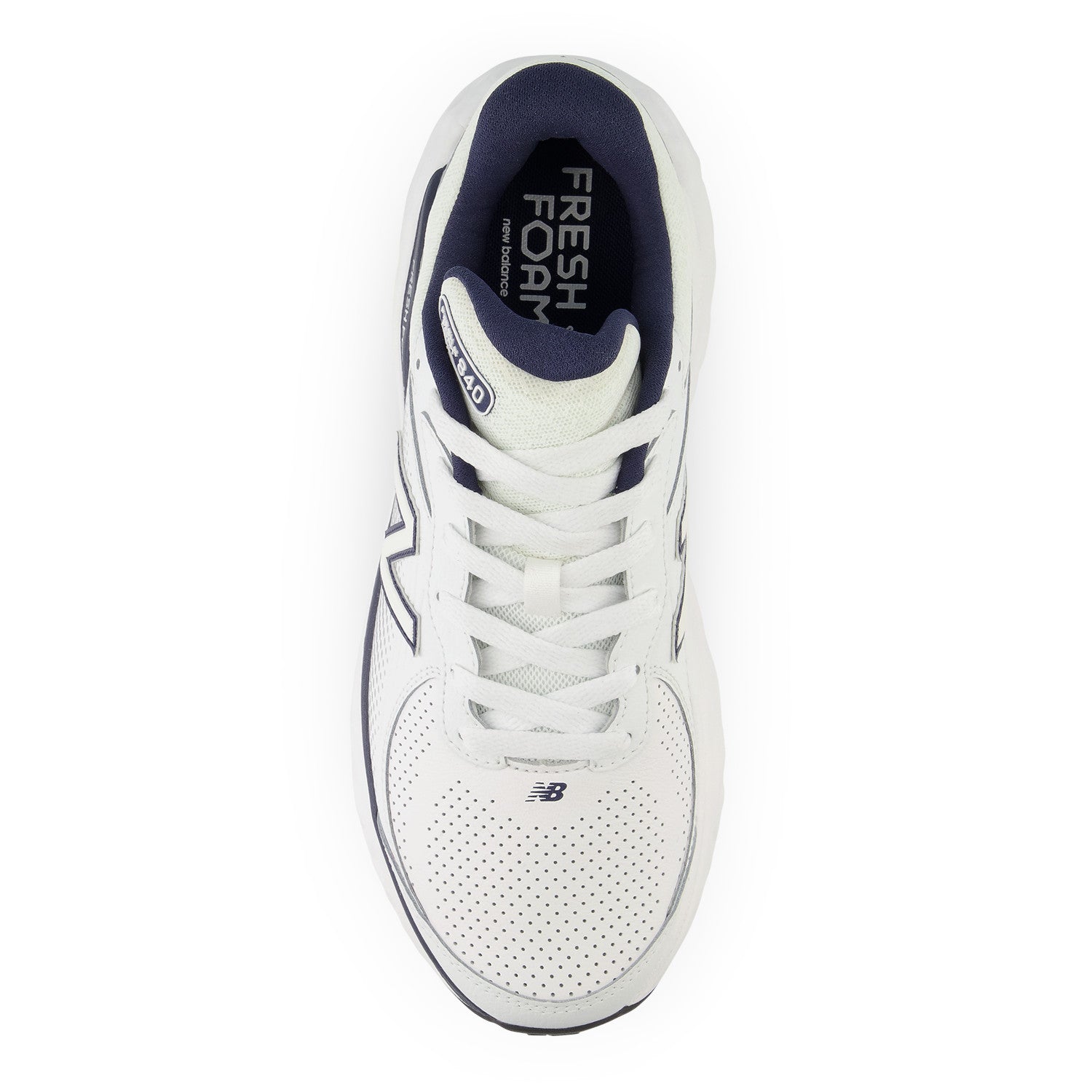 New Balance Men's Fresh Foam X 840F Slip Resistant Walking Shoes in WHITE
