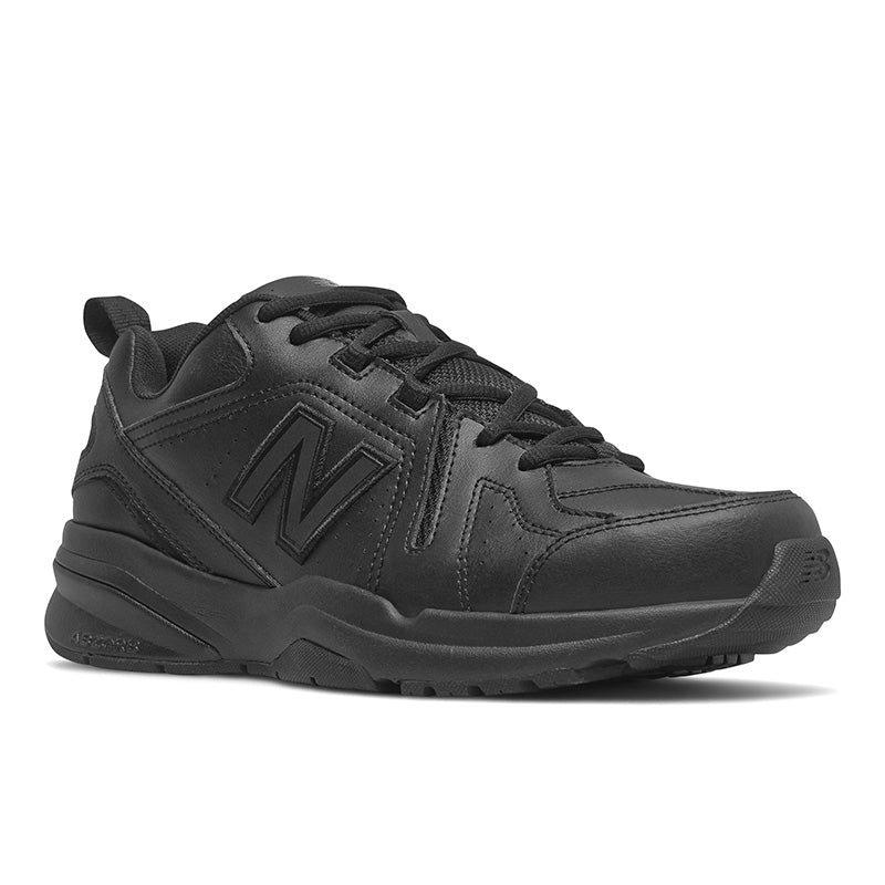 New Balance Men's MX608V5 Slip Resistant Training Shoes in Black