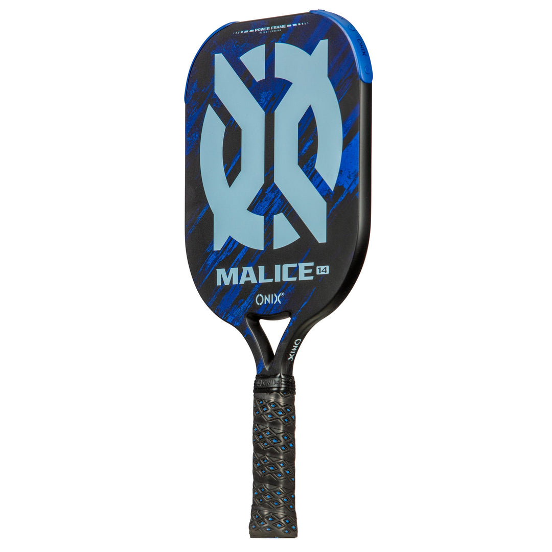 Onix Malice Open Throat Pickleball Paddle in Blue
