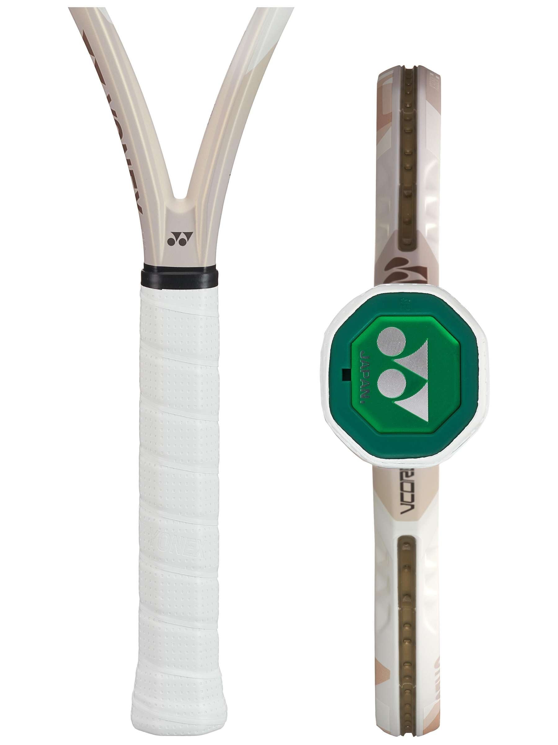 Yonex VCORE 100 7th Gen. Tennis Racquet in Sand Beige