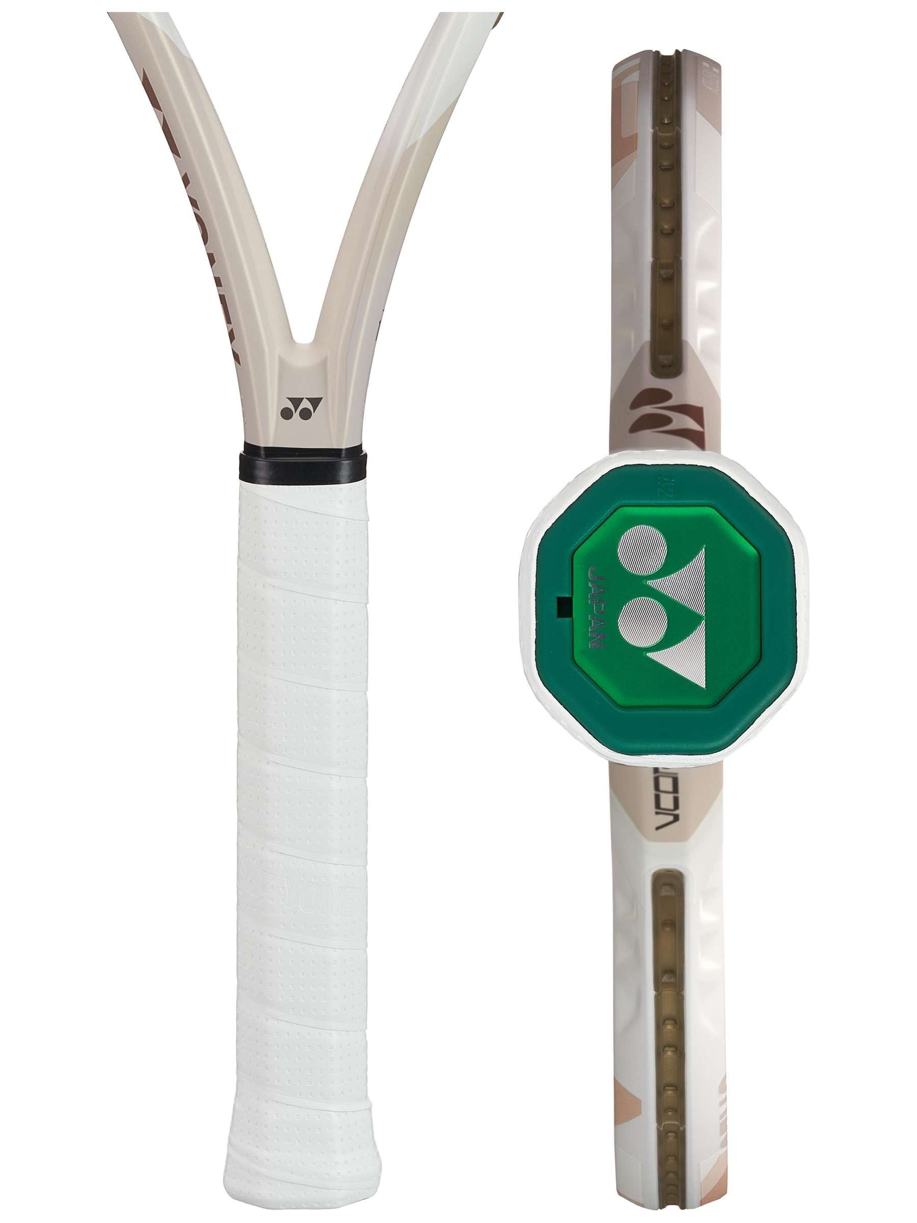 Yonex VCORE 100L 7th Gen. Tennis Racquet in Sand Beige