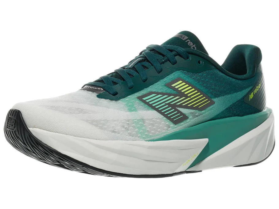 New Balance Men's FuelCell Rebel v5 Running Shoes in Medusa Green