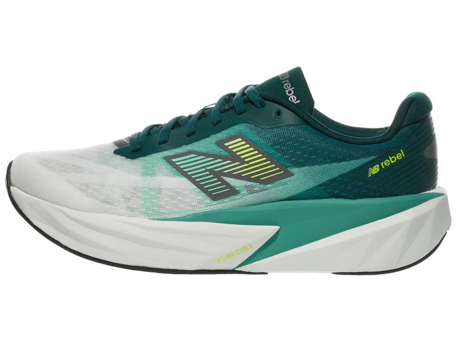 New Balance Men's FuelCell Rebel v5 Running Shoes in Medusa Green