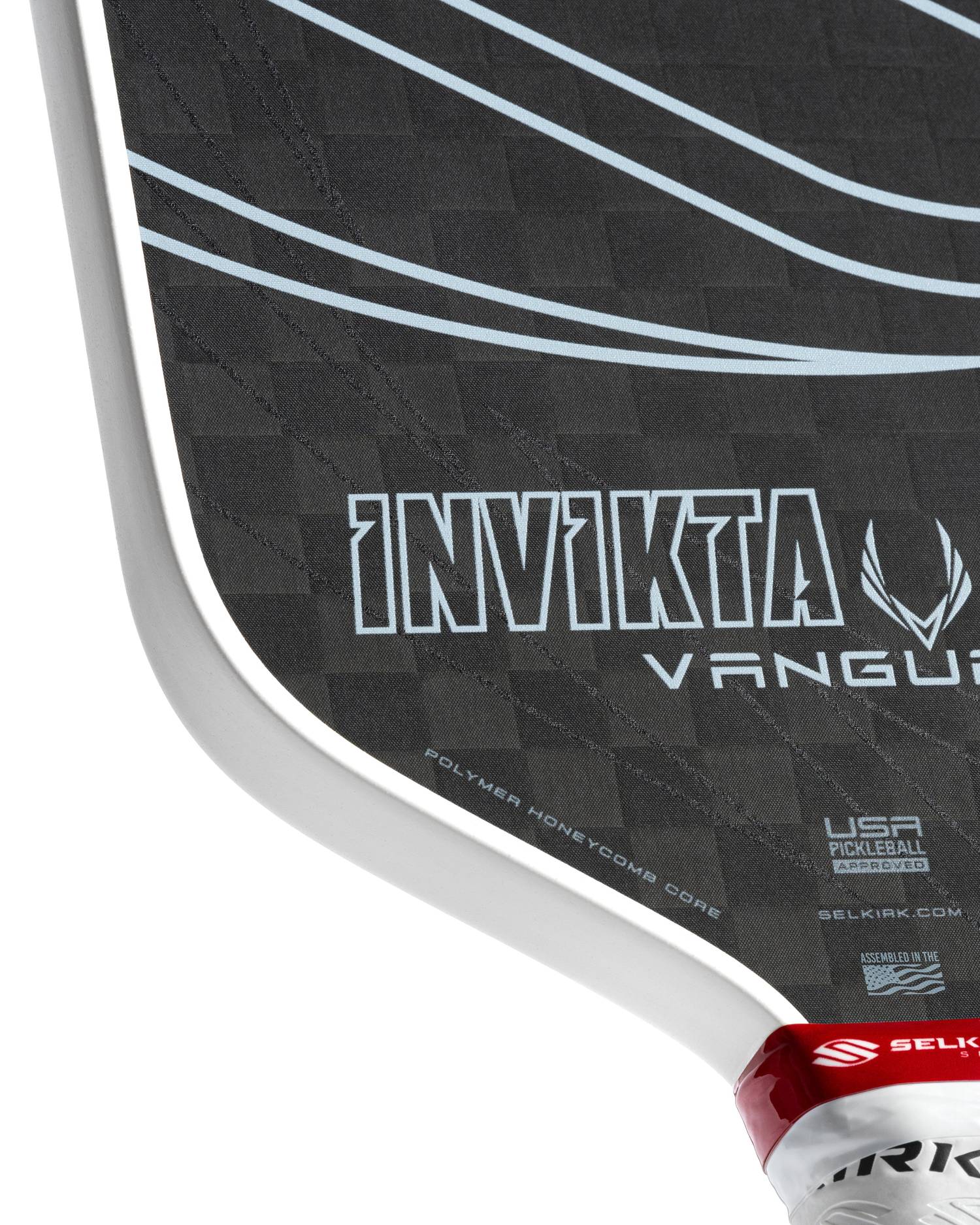 Selkirk Vanguard Pro Invikta Raw Carbon Pickleball Paddle