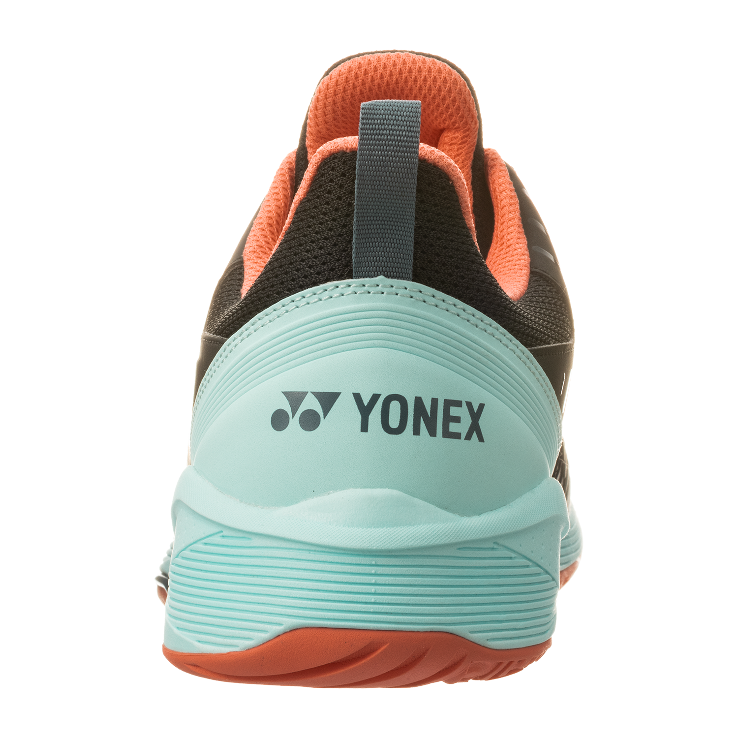 Yonex Men's Power Cushion Sonicage 3 Clay Tennis Shoes in Black/Sky Blue