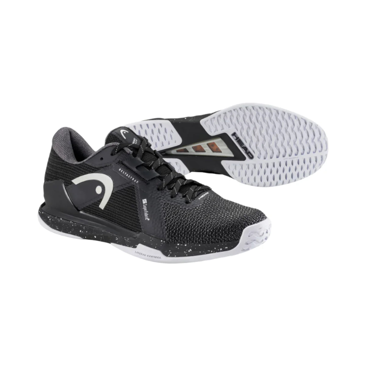 Head Men's Sprint Pro 4.0 Tennis Shoes in Black/White