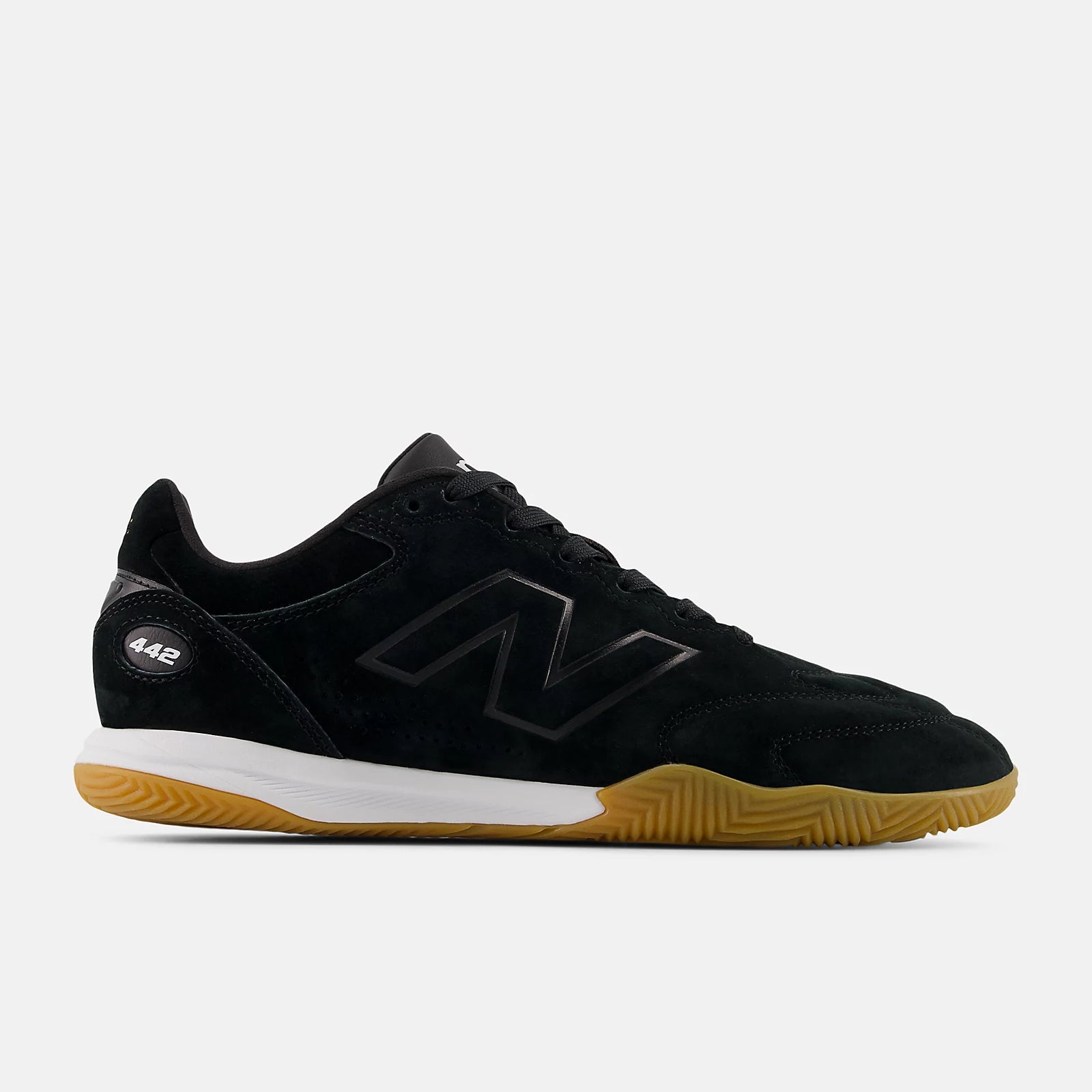 New Balance Unisex 442 Elite IN LS V3 Soccer/Football Shoes in Black