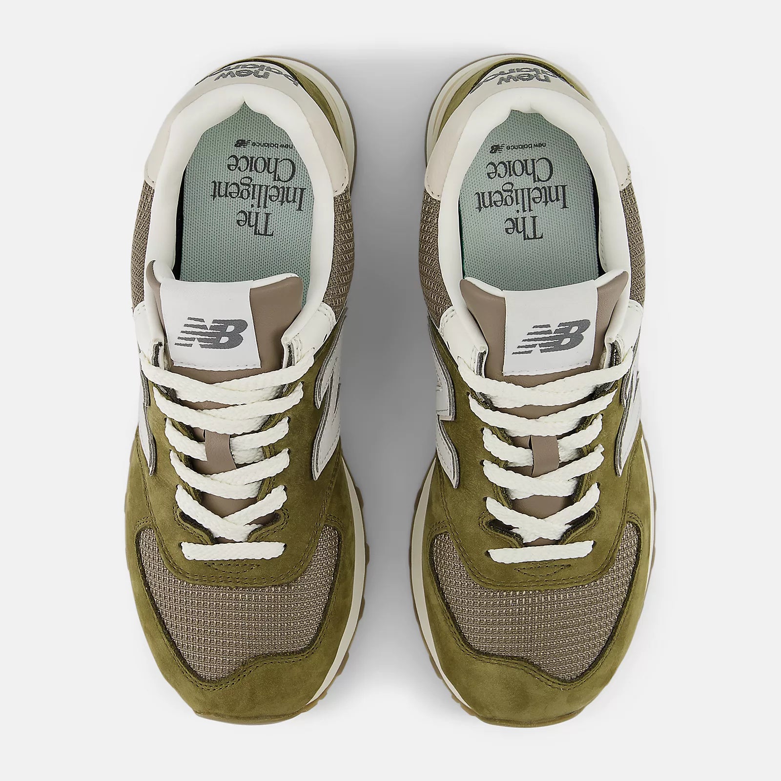 New Balance Unisex 574 Sport Lifestyle Shoes in Calcium