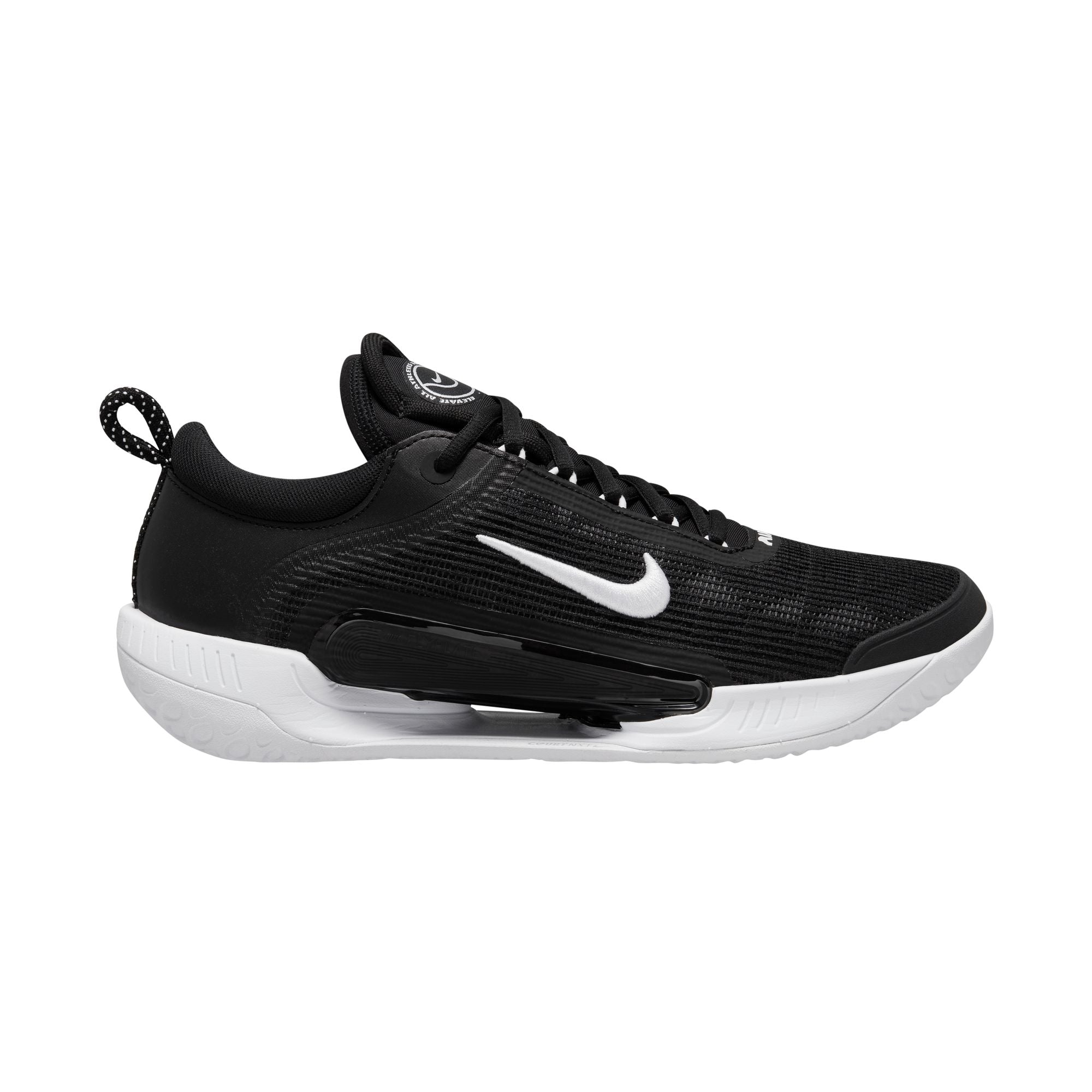 Nike Men's ZOOM COURT NXT HC Shoes in BLACK/WHITE