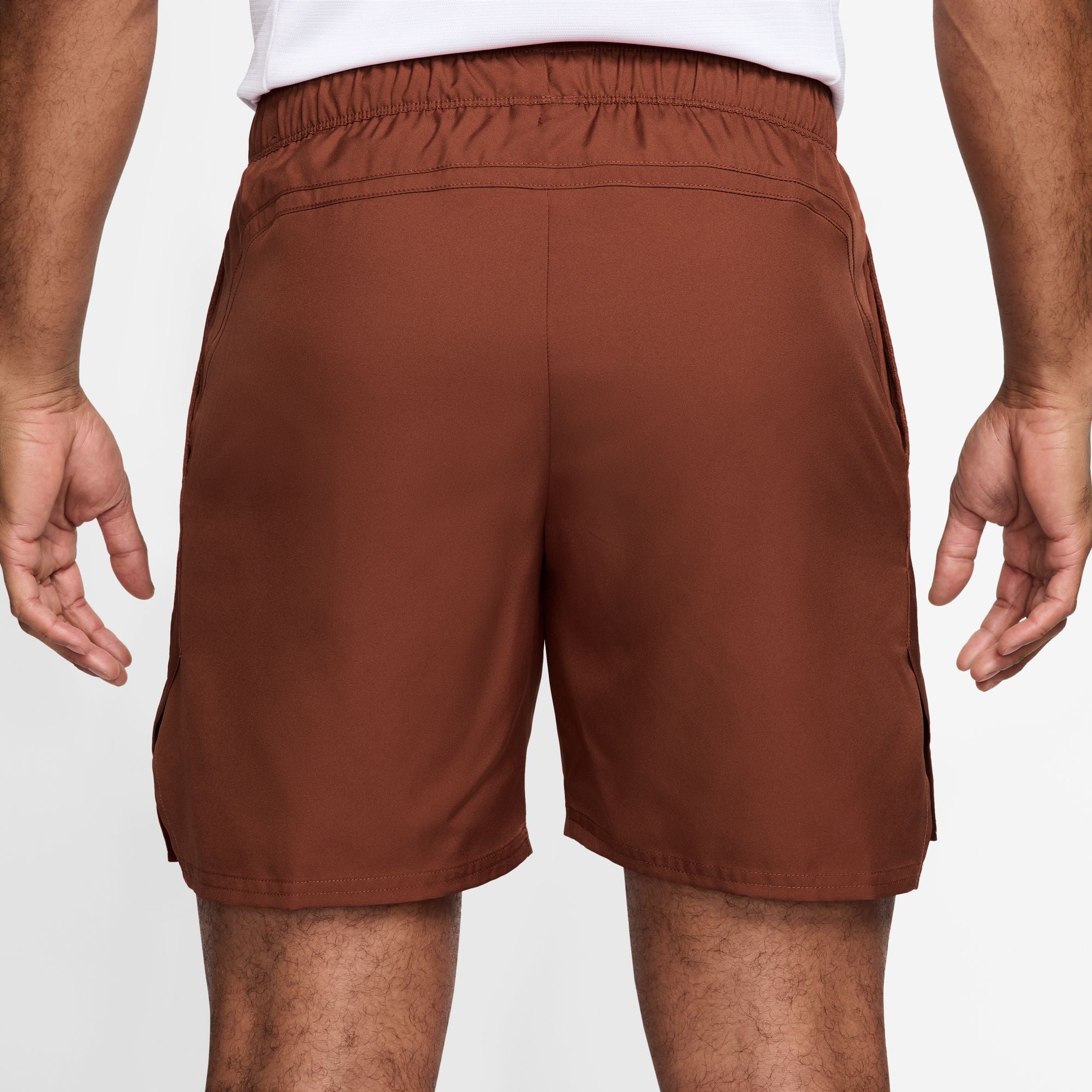 Nike Men's Court Victory Dri-FIT 7" Tennis Shorts in Mars Stone/White