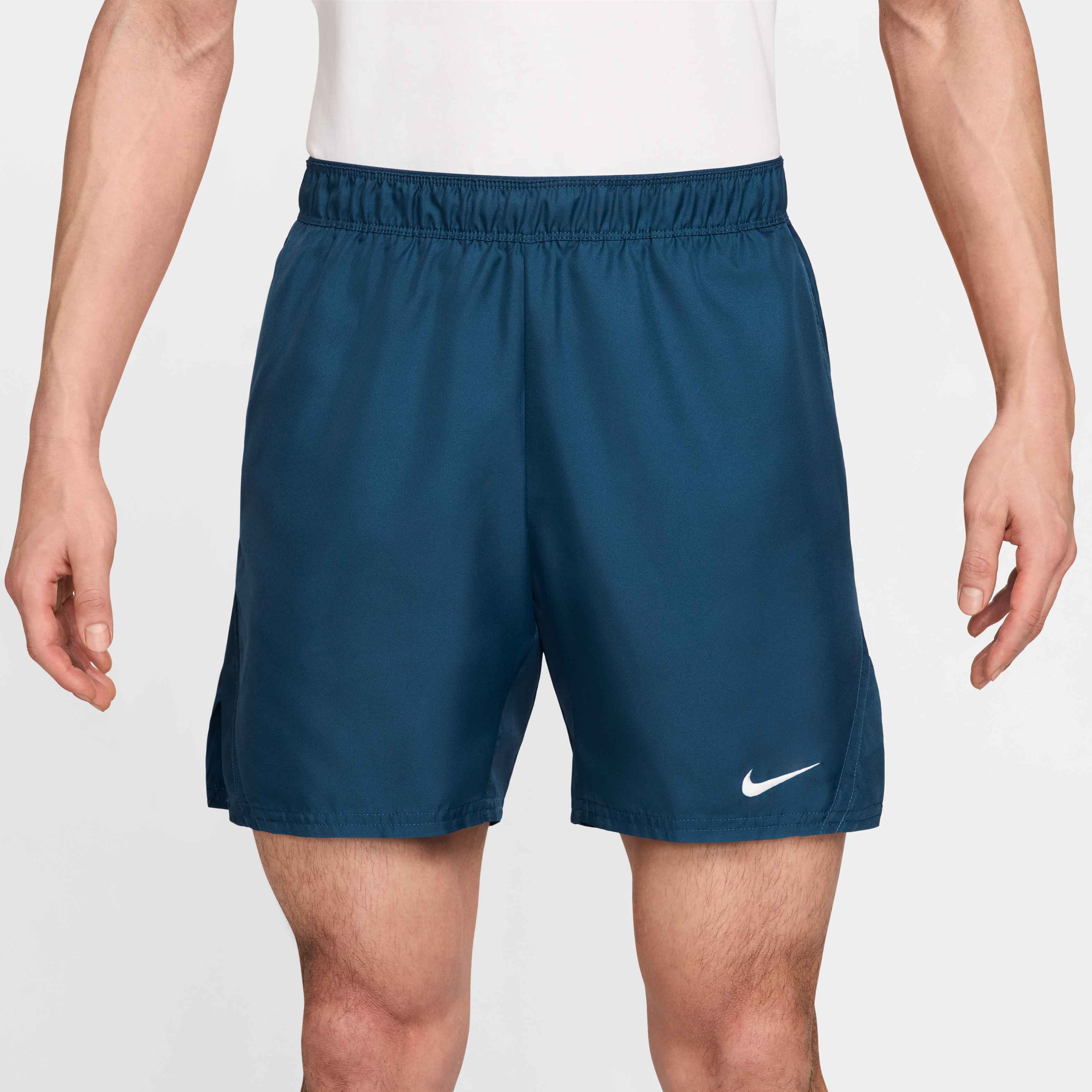 Nike Court Victory Men's Dri-FIT 7" Tennis Shorts in Blue Force/White