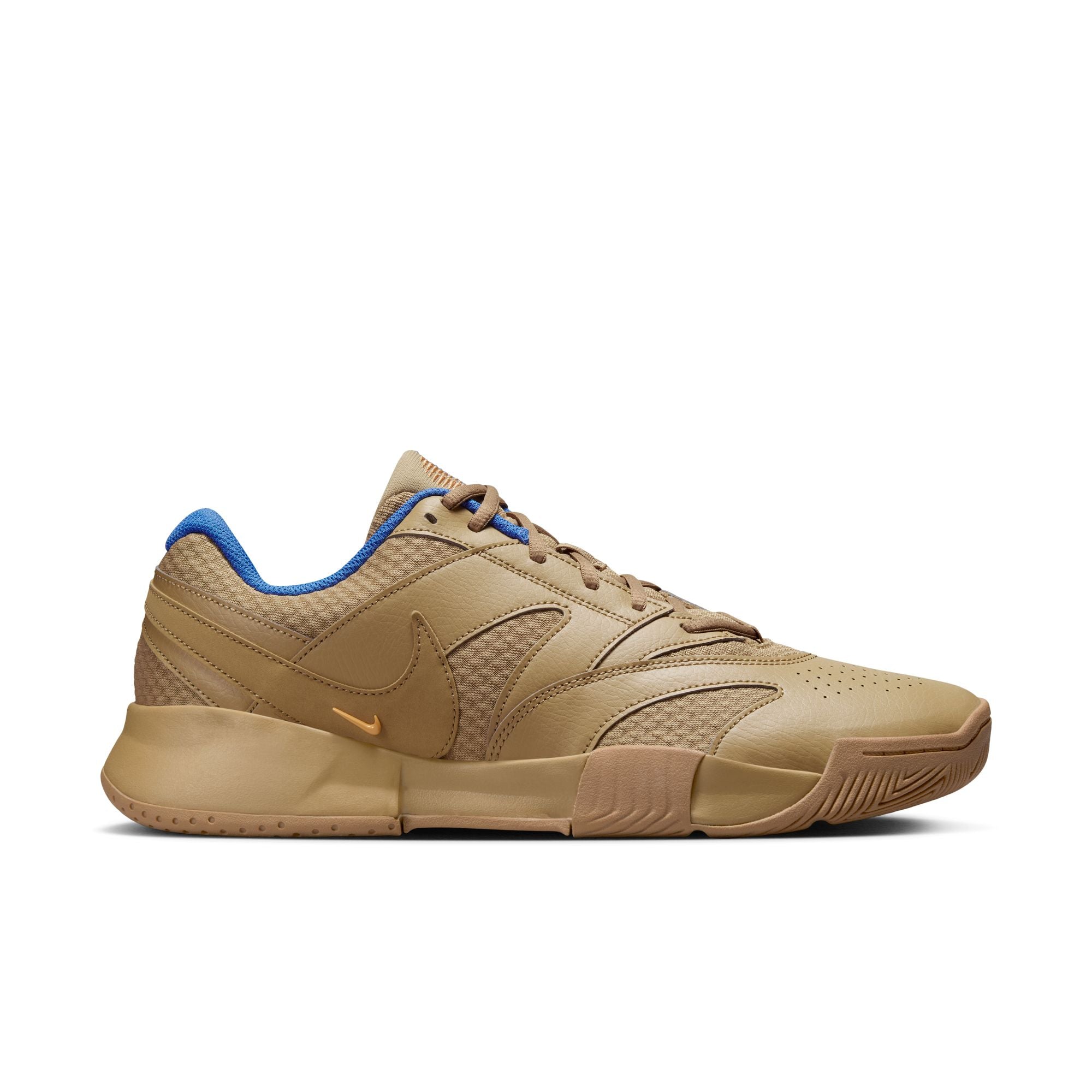 Nike Men's Court Lite 4 Hard Court Tennis Shoes in Parachute Beige/Copper Moon-Star Blue