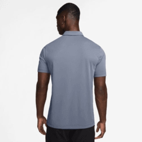 Nike Men's Court Dri-FIT Tennis Polo in Ashen Slate/White