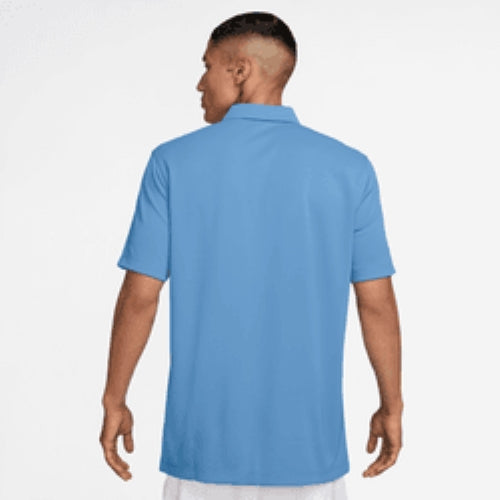 Nike Men's Court Dri-FIT Tennis Polo in Blue Beyond/White