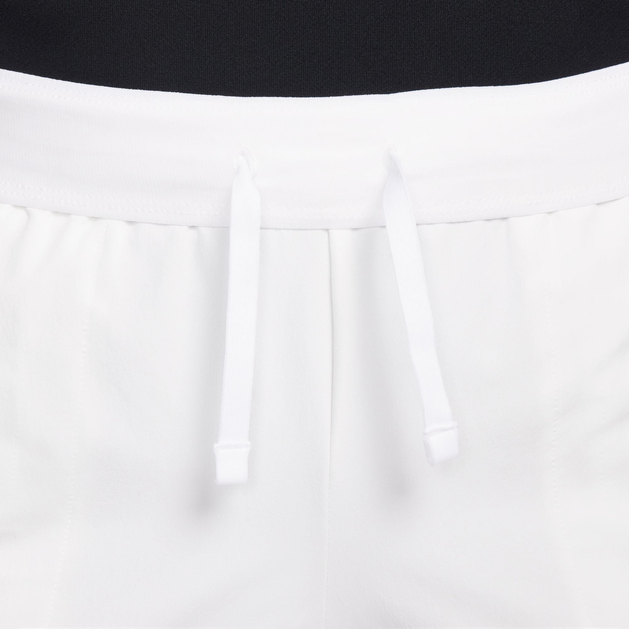 Nike Men's Court Advantage Dri-FIT 7" Tennis Shorts in White/White/Black