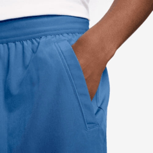 Nike Men's Court Advantage Dri-FIT 6" Tennis Shorts in Star Blue/White