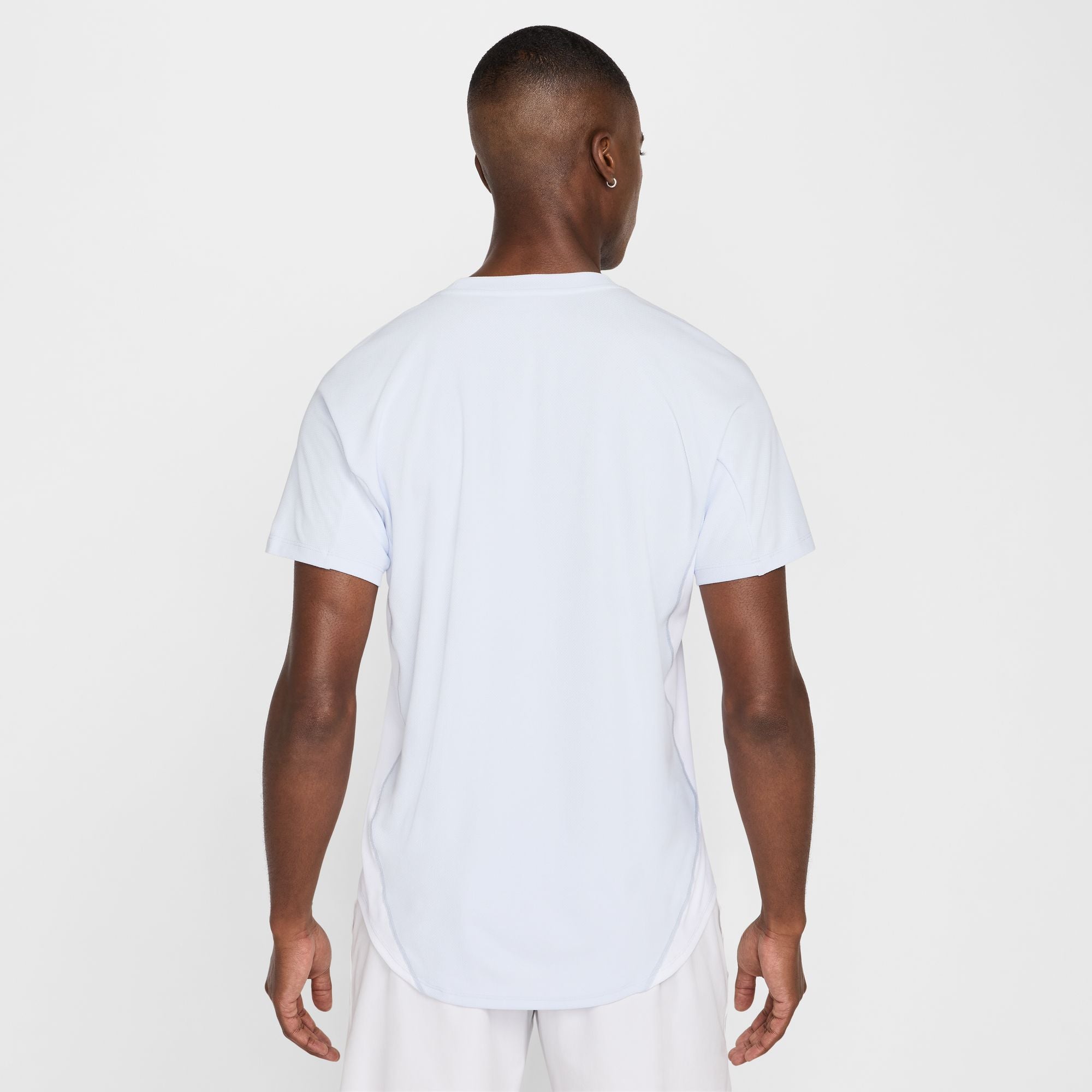 Nike Men's Court Slam Dri-FIT Tennis Top in Football Grey/White/Medium Ash