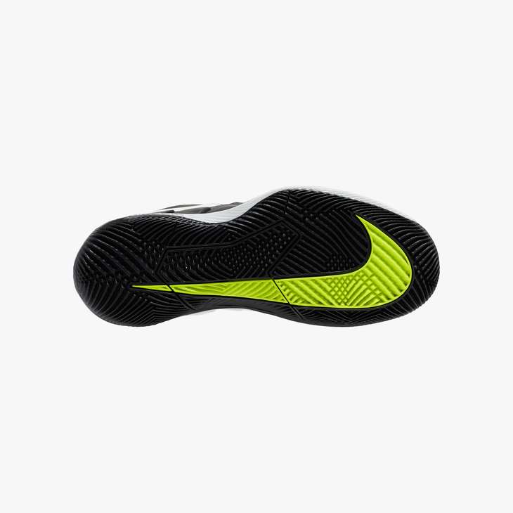 Nike Little/Big Kids' Court Jr. Vapor X Little/Big Kids' Tennis Shoes In Black/White-Volt