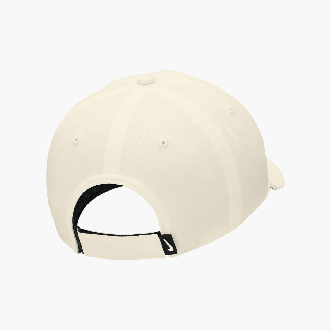 Nike Dri-FIT Club Structured Swoosh Cap in Sail/Black
