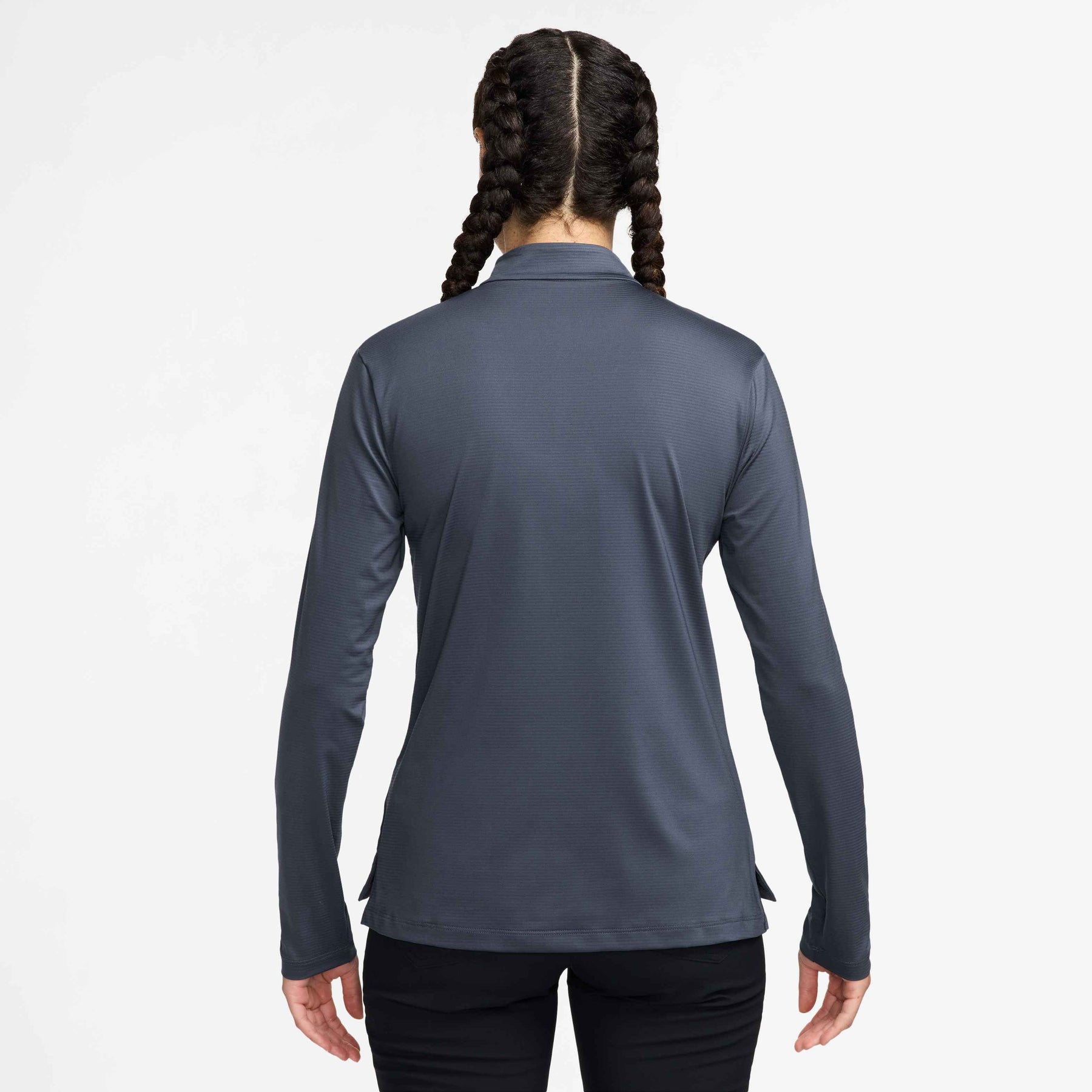 Nike Women's Victory Dri-FIT 1/4-Zip Golf Top in Thunder Blue/White