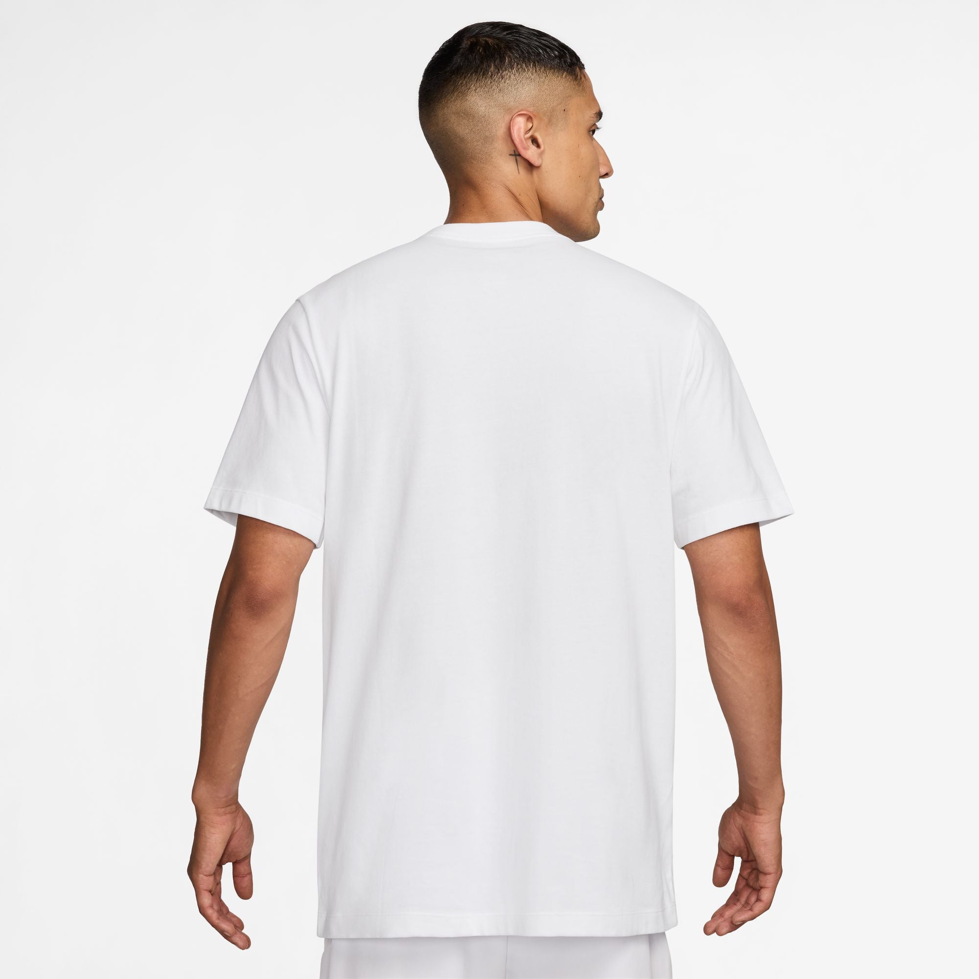 Nike Men's Dri-FIT Z Tee Top in White