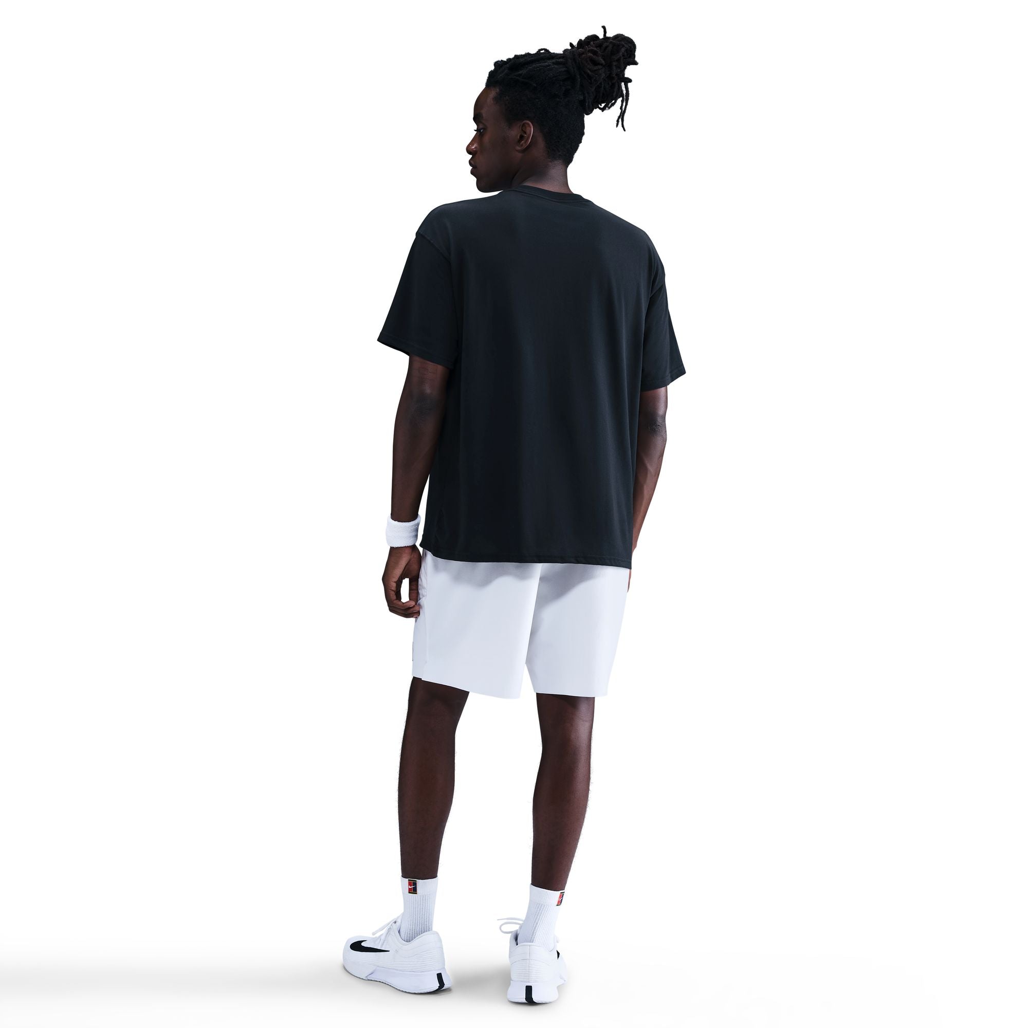Nike Men's Court Dri-FIT Max90 T-Shirt in Black